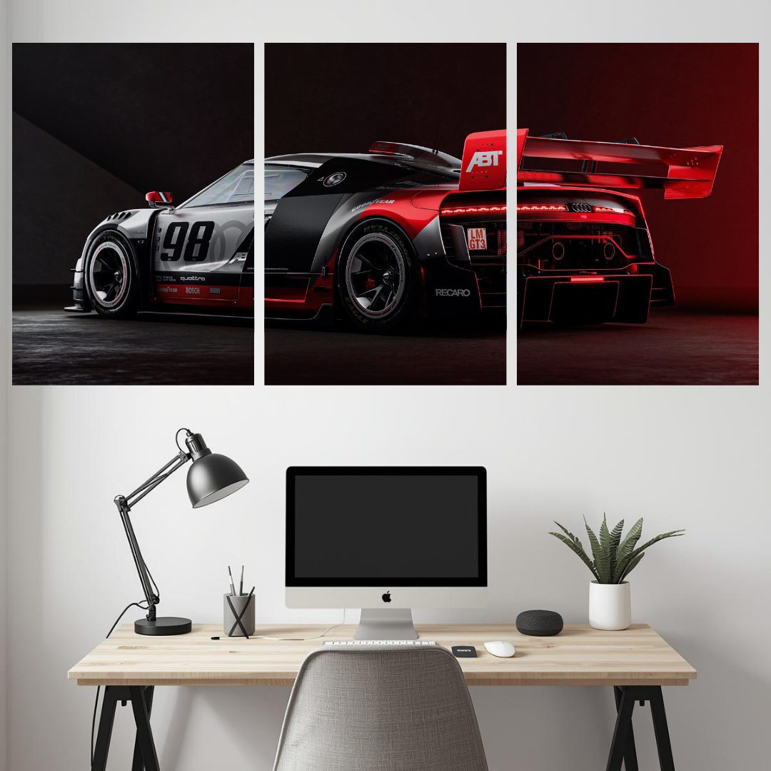 CAR SPLIT POSTER 013 - 3 PIECE SET