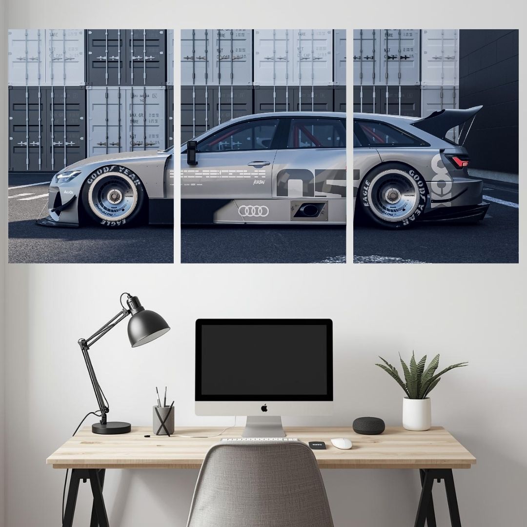 CAR SPLIT POSTER 017 - 3 PIECE SET