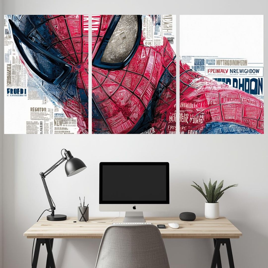 SPIDERMAN SPLIT POSTER 022 - 3 PIECE SET