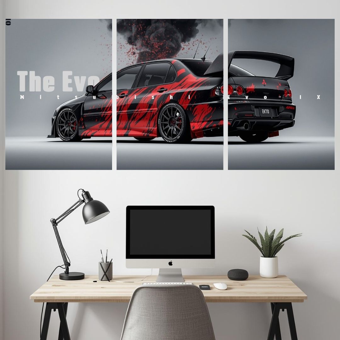 CAR SPLIT POSTER 024 - 3 PIECE SET