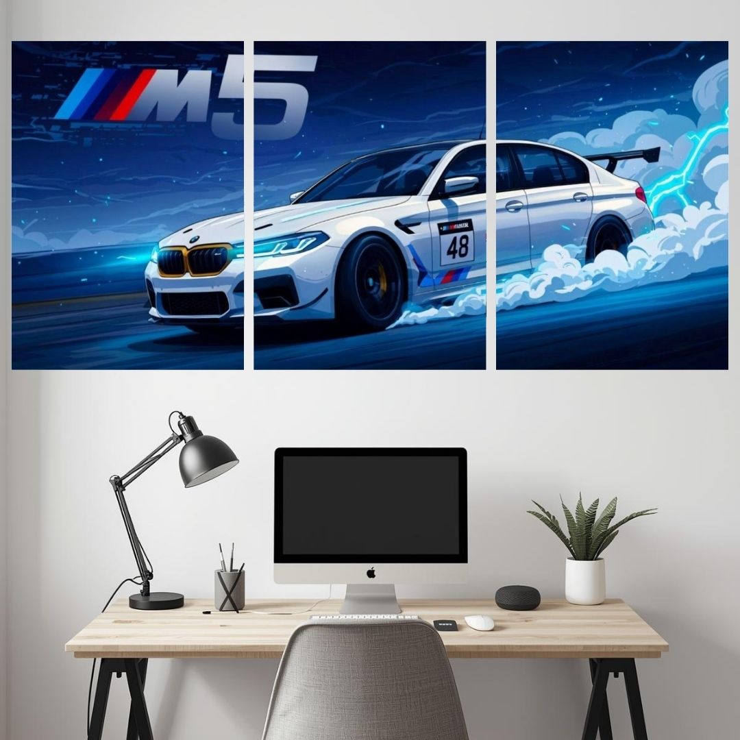 CAR SPLIT POSTER 025 - 3 PIECE SET