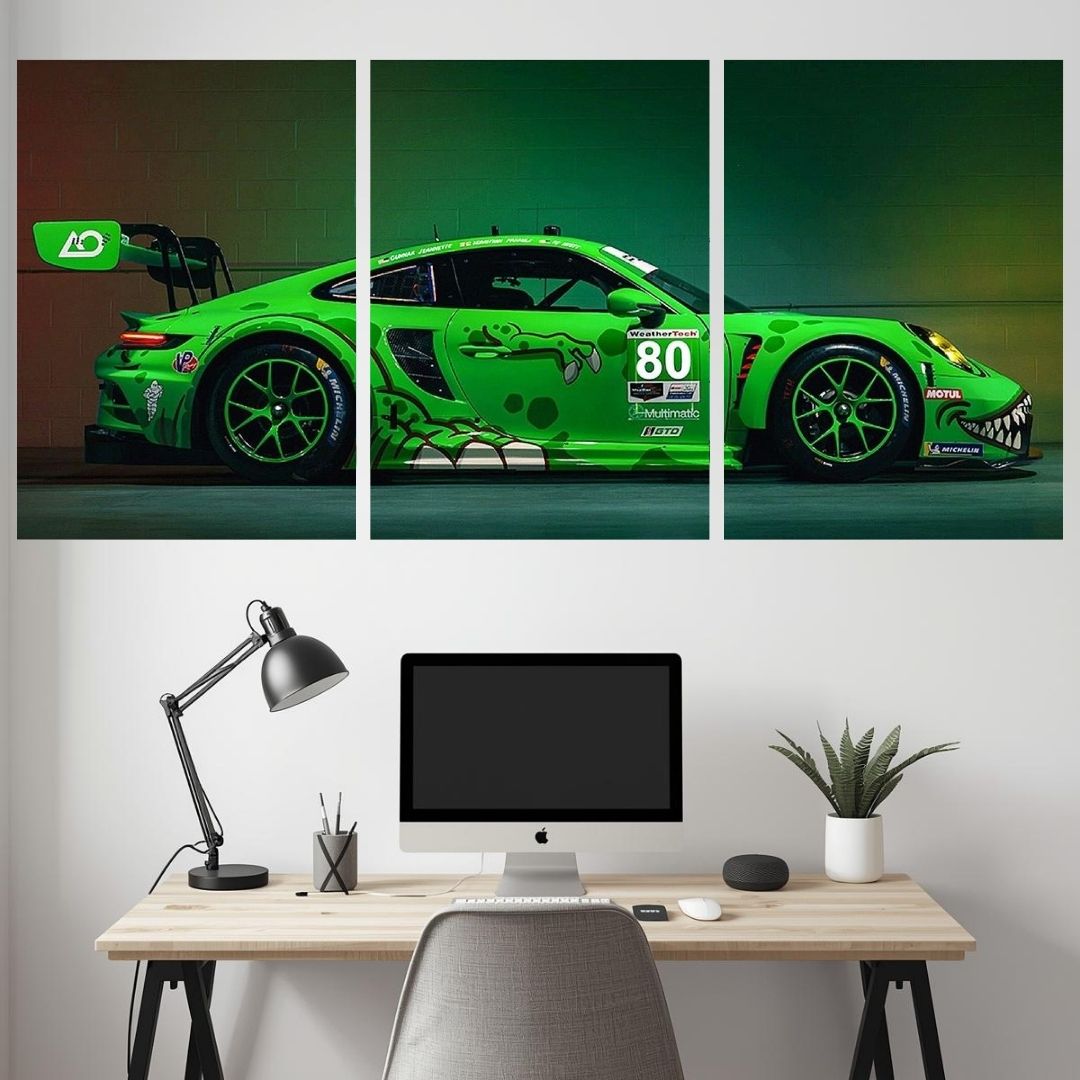 car split poster 003 - 3 piece set