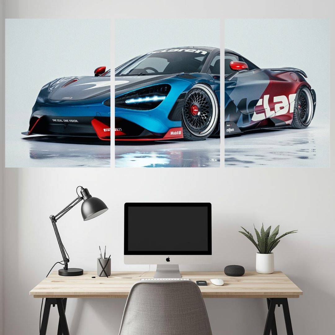 CAR SPLIT POSTER 040 - 3 PIECE SET