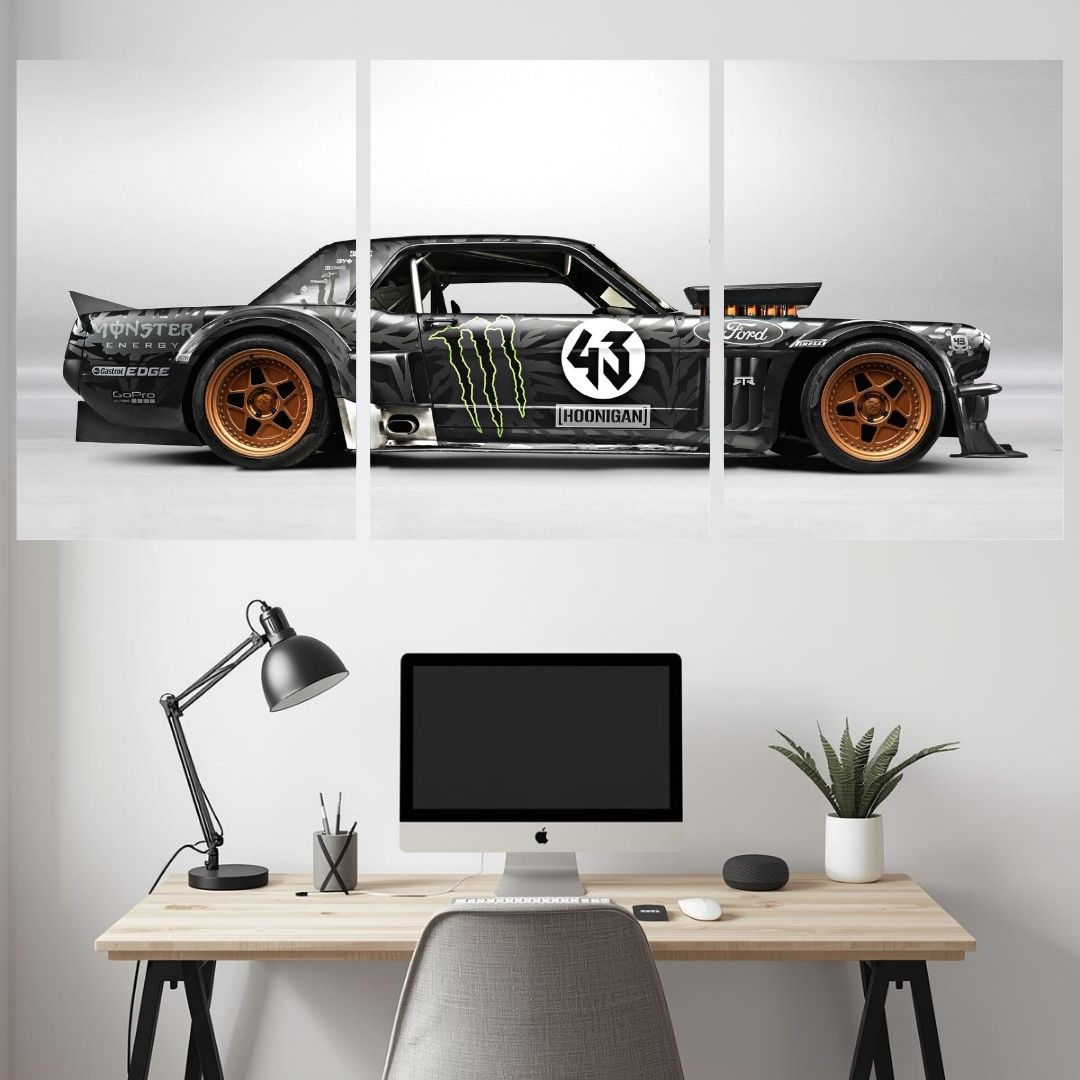 CAR SPLIT POSTER 048 - 3 PIECE SET