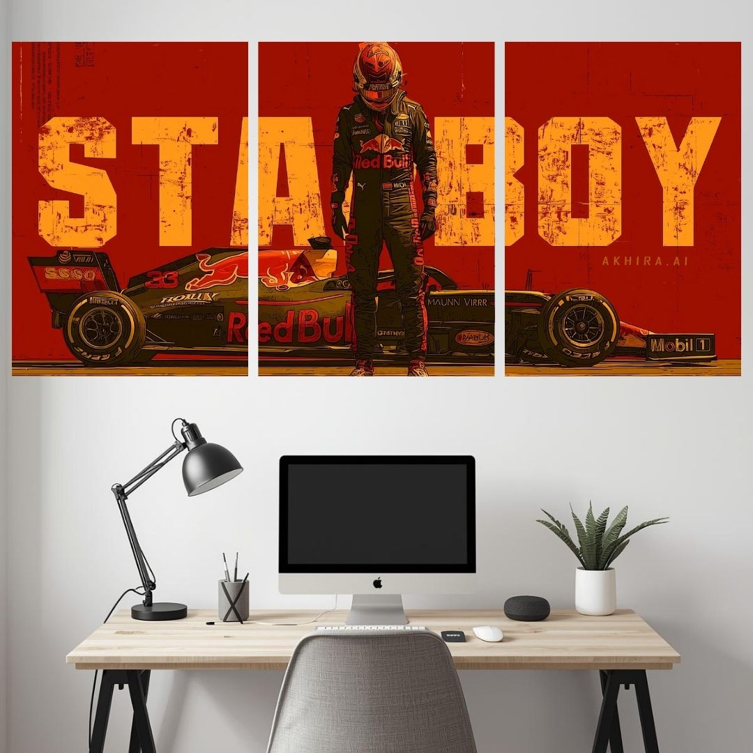 STARBOY SPLIT POSTER 005 - 3 PIECE SET